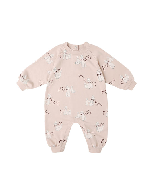 Raglan Jumpsuit - Poodles