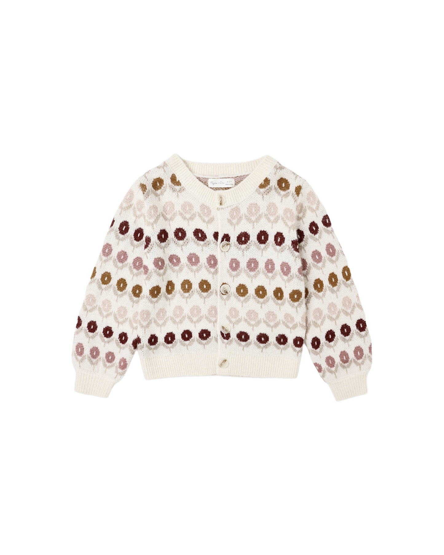 Cheyenne Cardigan - Foral Jacquard