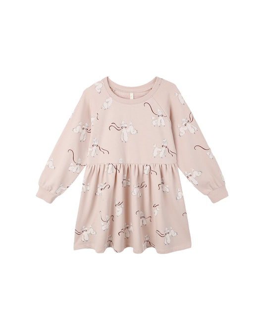 Raglan Dress - Poodles