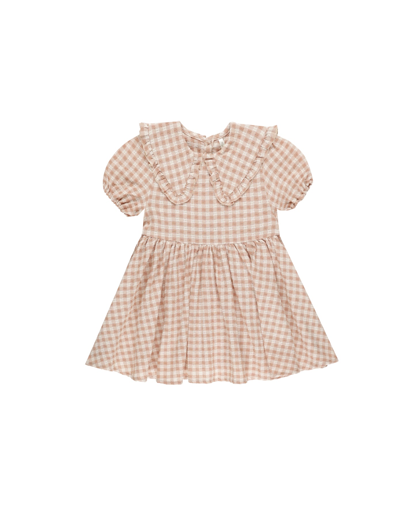 Camille Dress - Pink Gingham