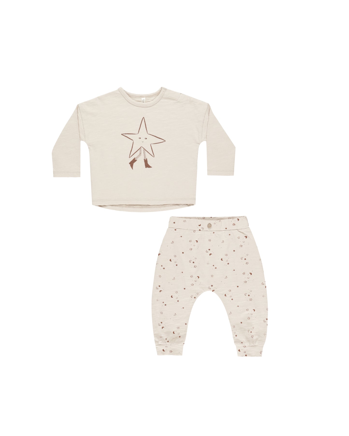 Long Sleeve Tee + Pants Set - Twinkle