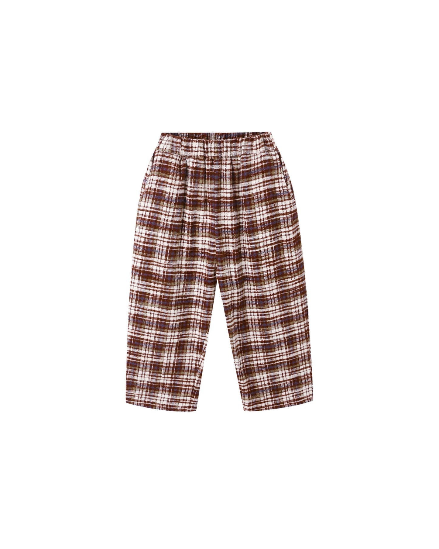Palmer Pants - Burgundy Plaid