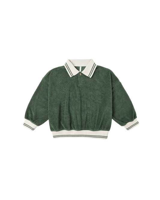 Collared Sweatshirt - Green
