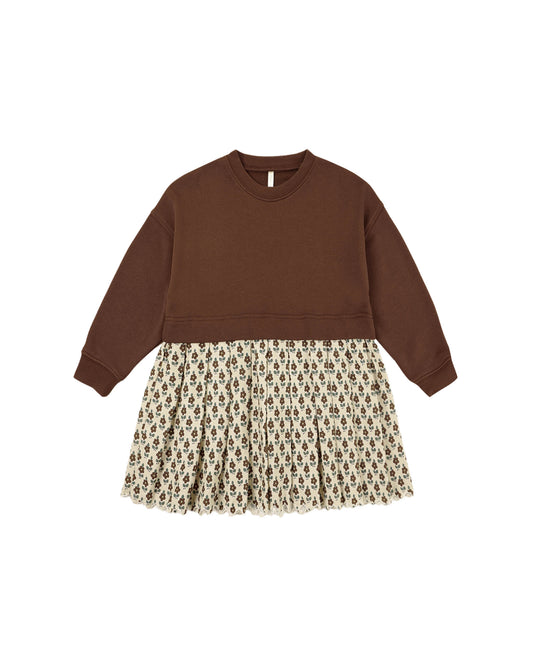 Sweatshirt Dress - Vintage Floral(Bloom)