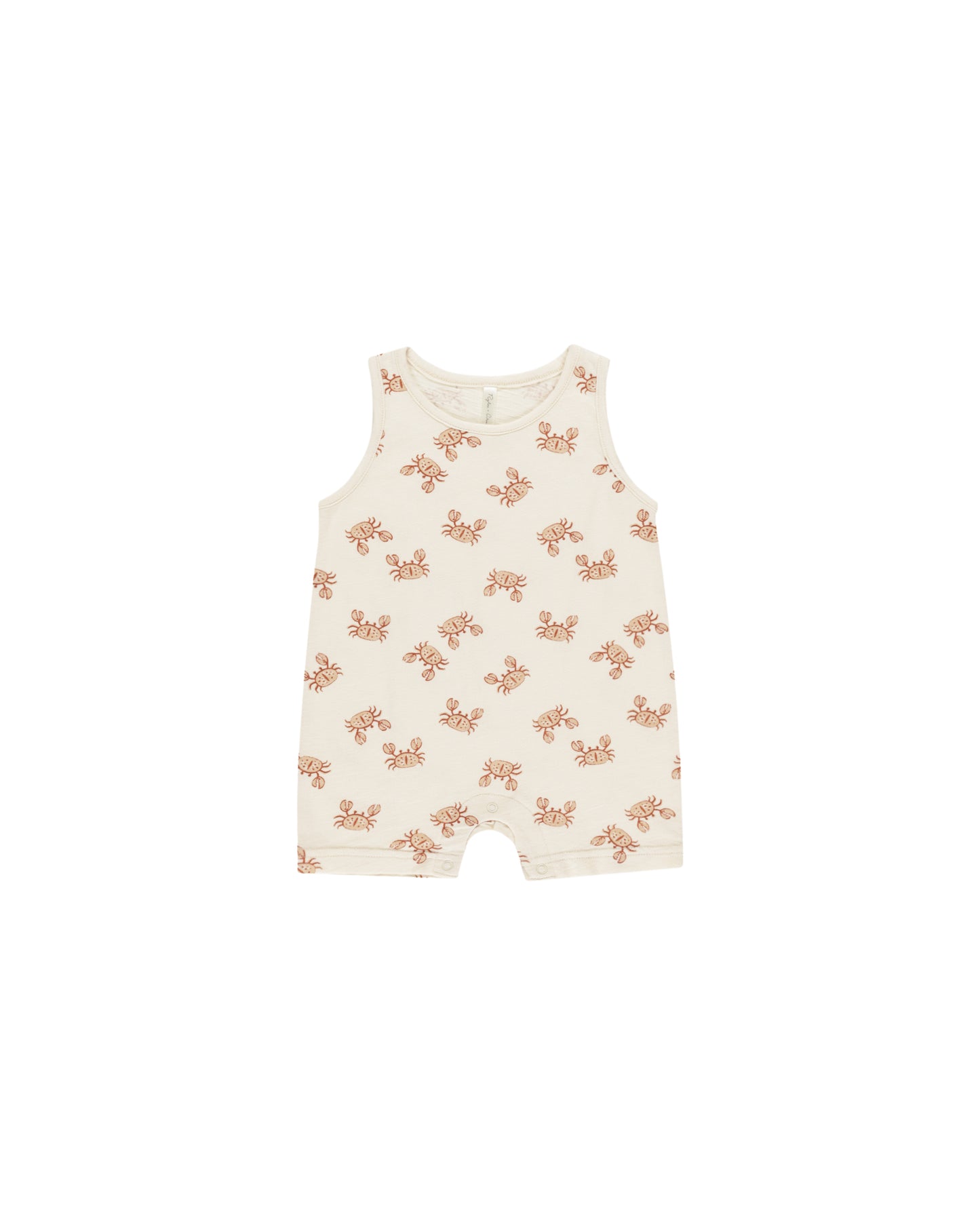 Sleeveless Romper - Crabs