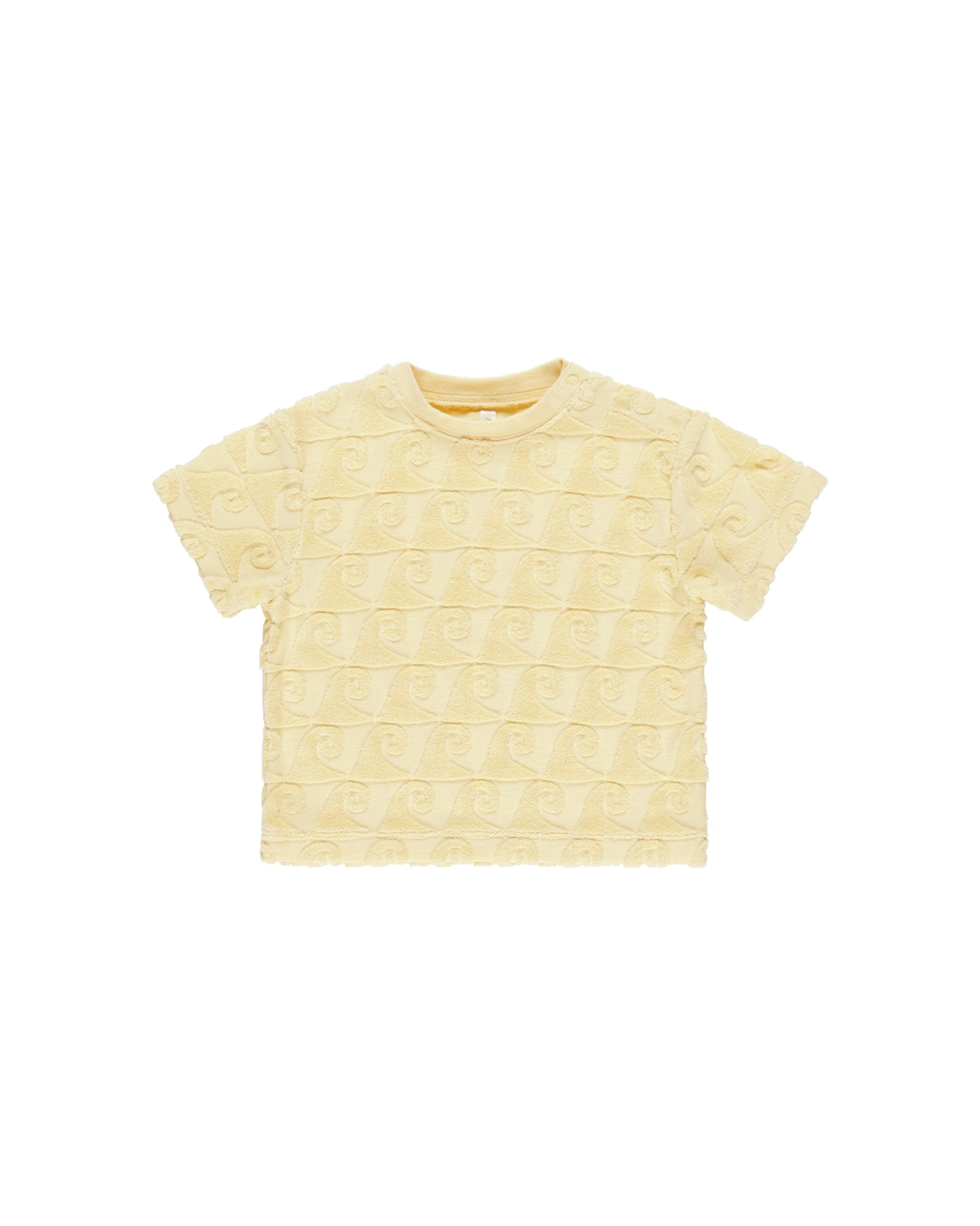 Relaxed Terry Tee - Waves