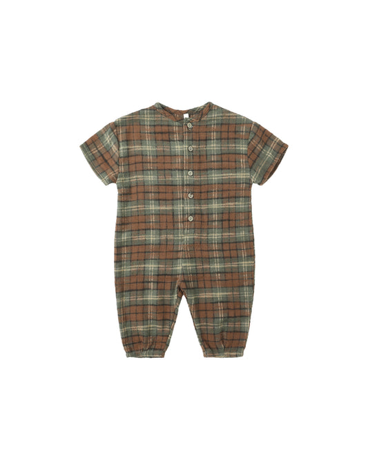 Hayes Jumpsuit - Holiday Plaid