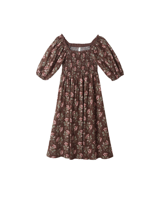 Della Dress - Winter Floral