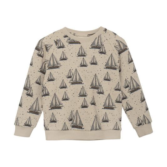 Pullover - Cement Sailboats