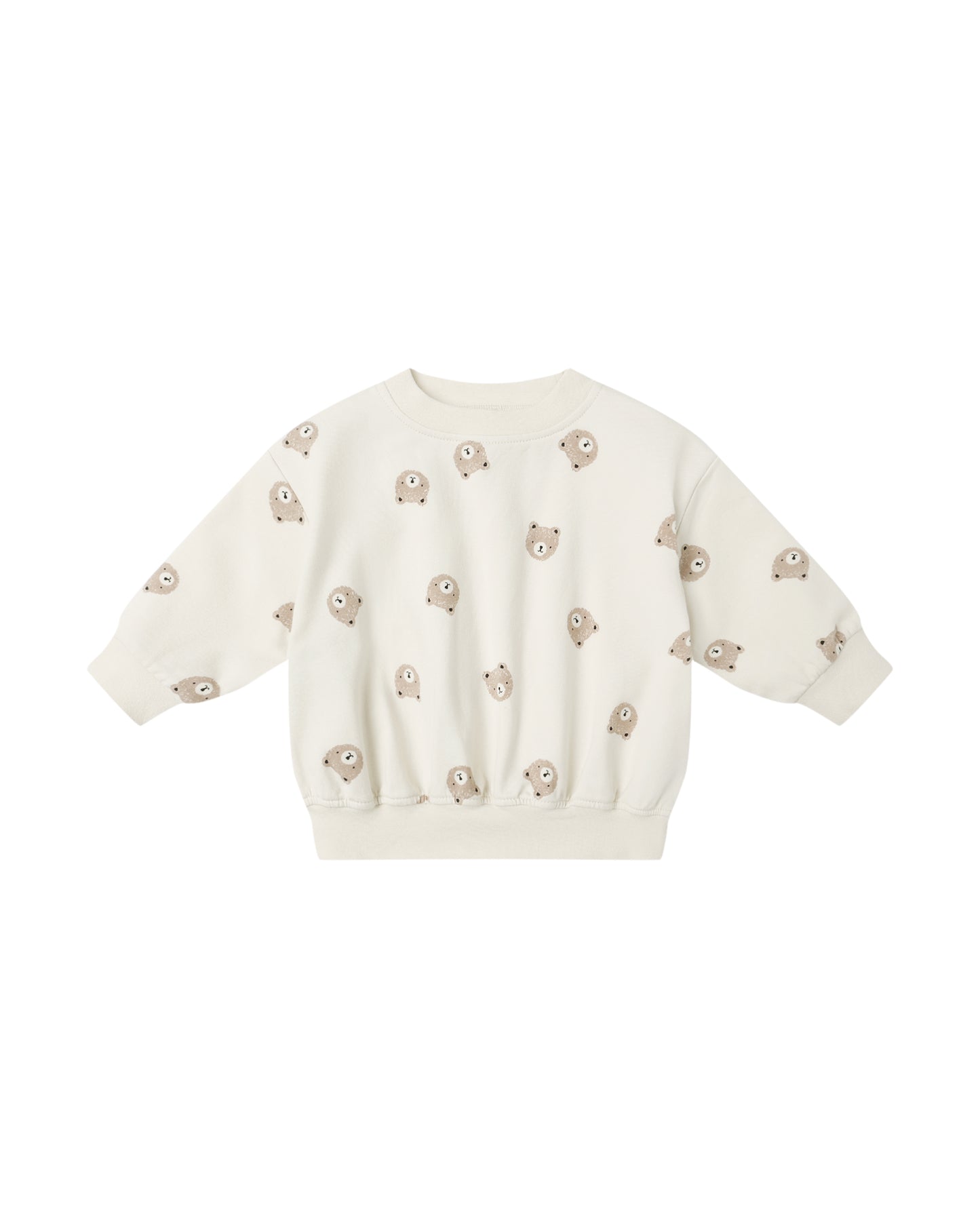 Relaxed Sweatshirt - Brown Bear