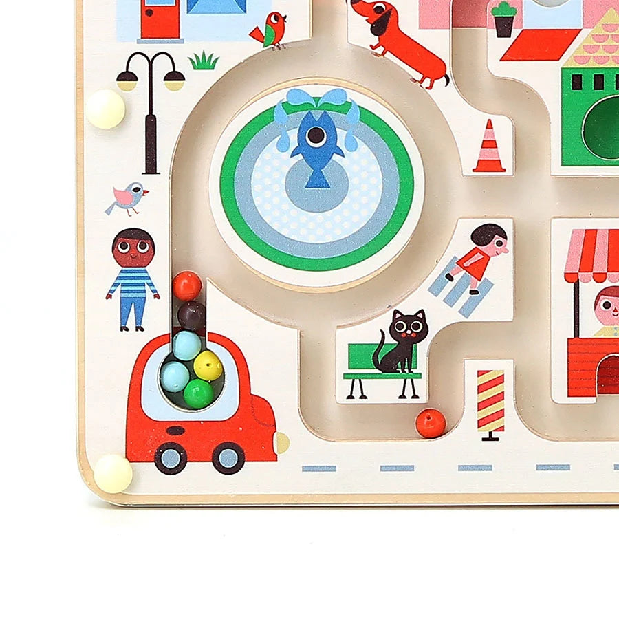 INGELA P. ARRHENIUS - MAGNETIC LABYRINTH / MAZE, MY LITTLE TOWN