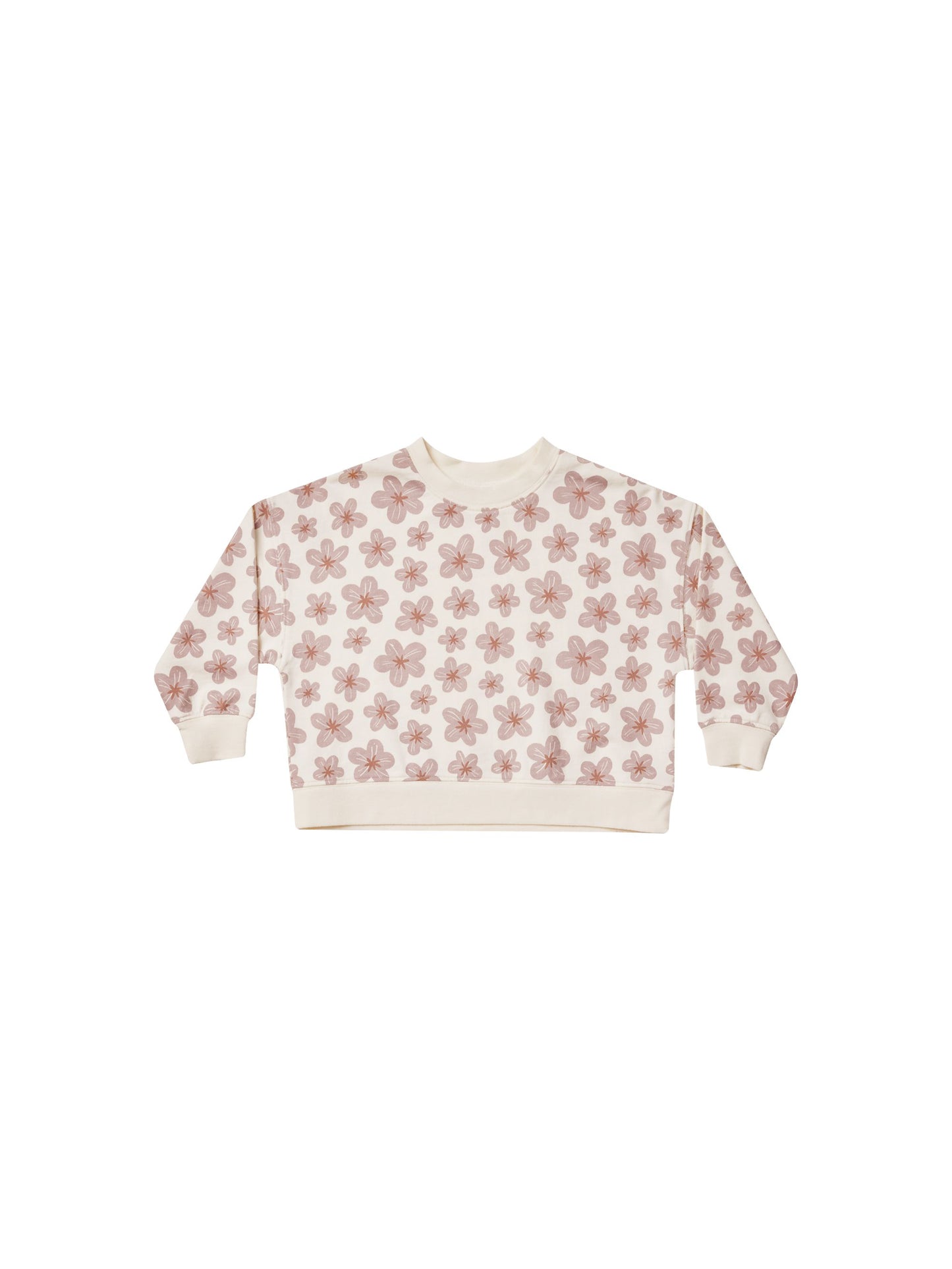 Toddler Boxy Pullover - Hibiscus