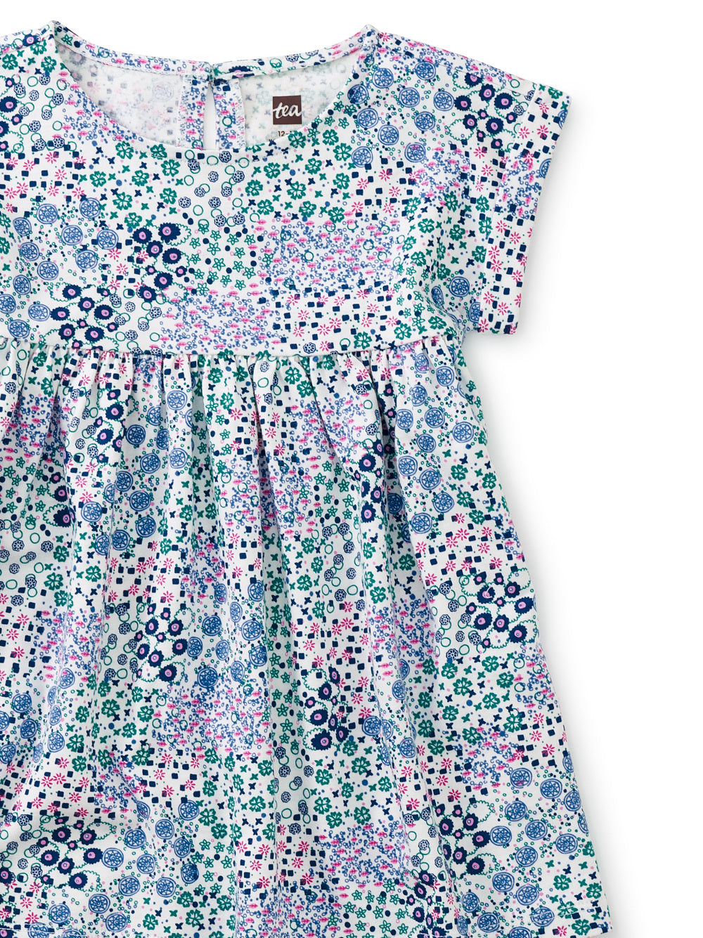 Empire Baby Dress - Floral Patch