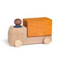 Wooden Truck with Driver