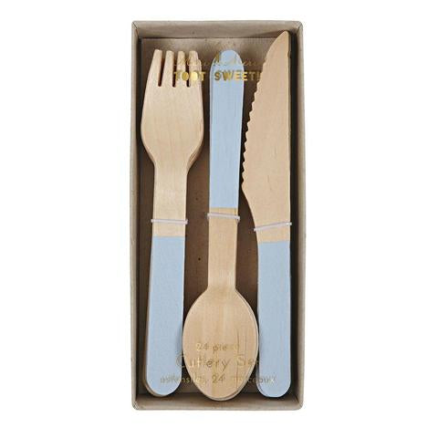 Coloured Wood Cutlery