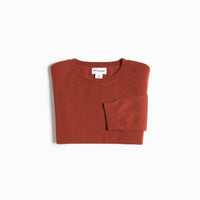 Responsible Merino Sweater - Henna Orange