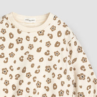 Floral Leopard Baby Sweatshirt