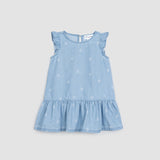 Rollerball Chambray Baby Dress