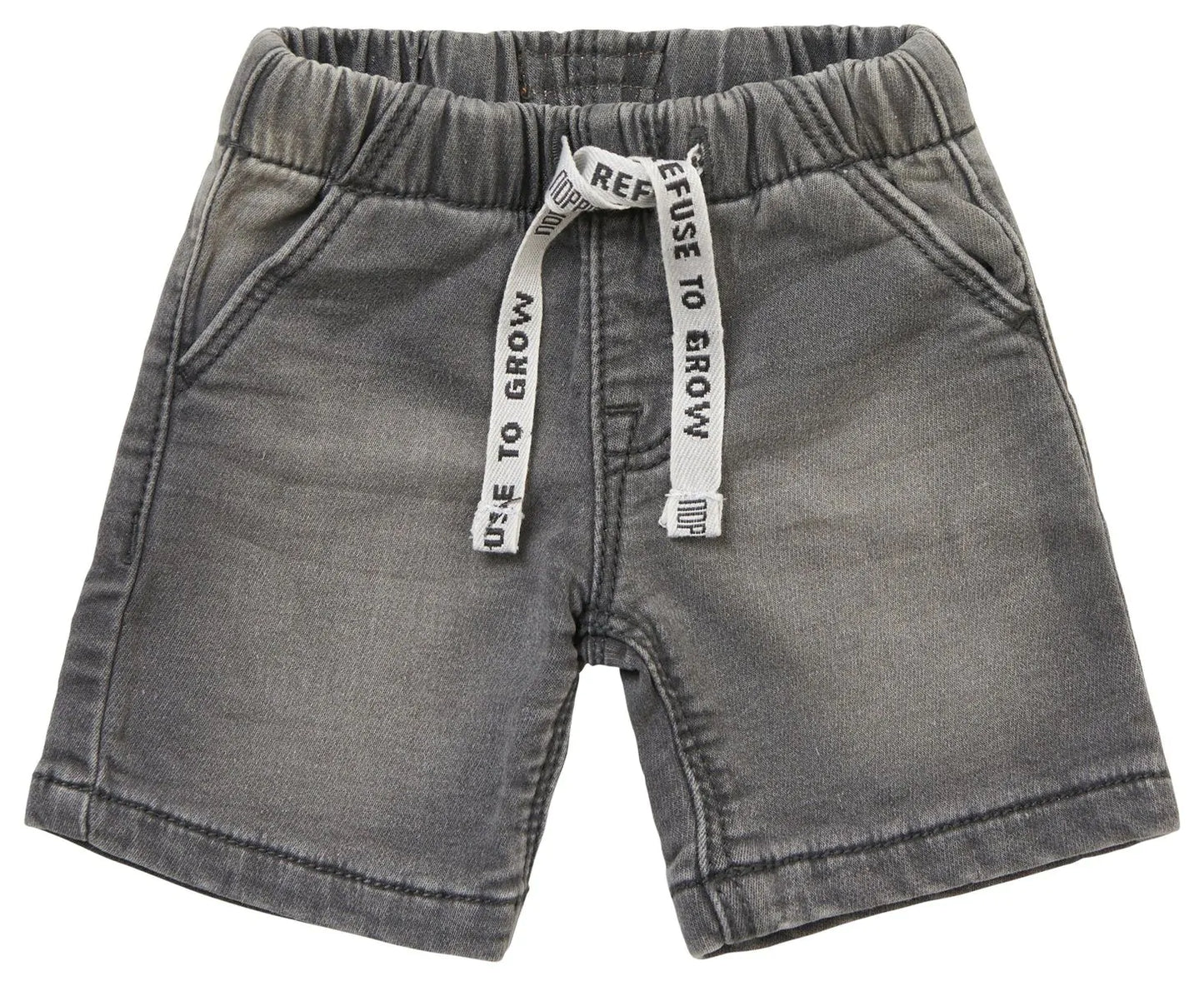 Mystic Grey Denim Shorts