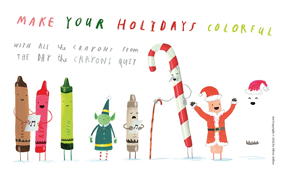 Green is for Christmas by Drew Daywalt + Oliver Jeffers