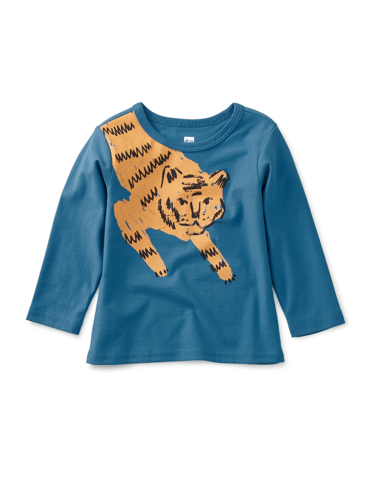 Prowling Tiger Graphic Baby Tee