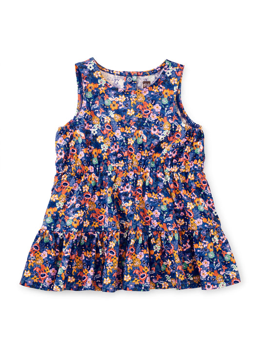 Twirl Tank Baby Dress - Flores