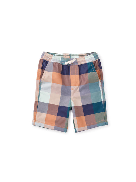 Seaside Plaid Discovery Shorts