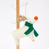 Reindeer Felt Ornament