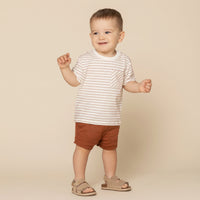 Sandstone Dobby Baby T-Shirt