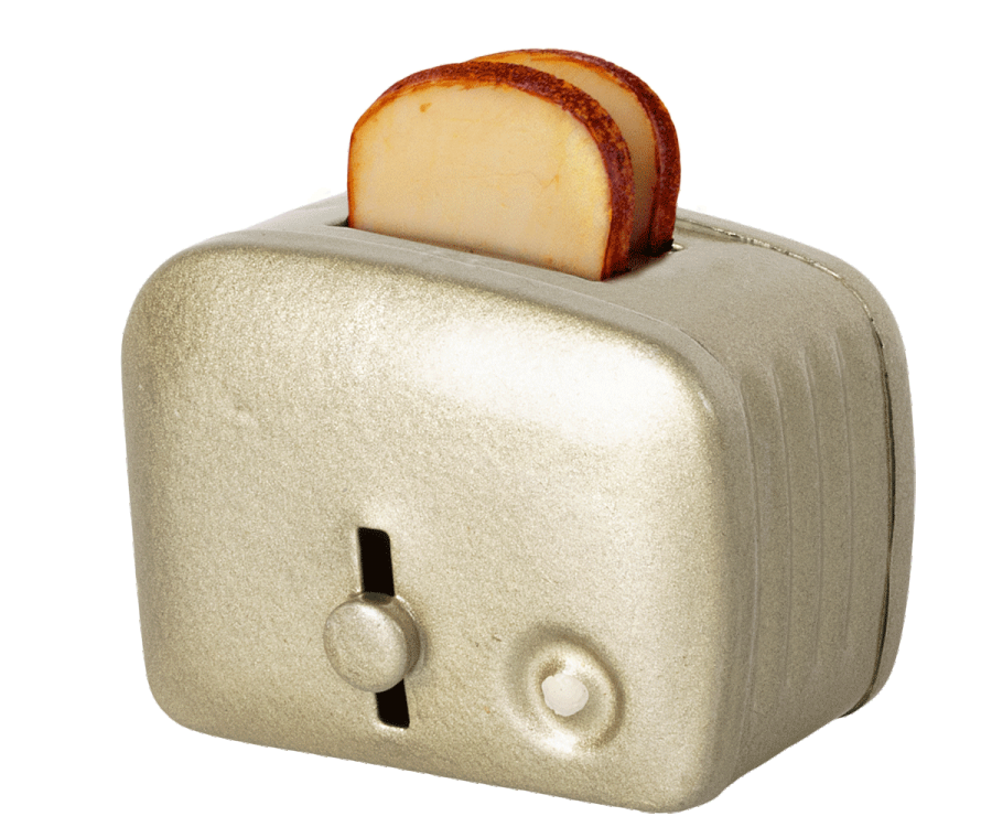 Miniature Toaster + Bread