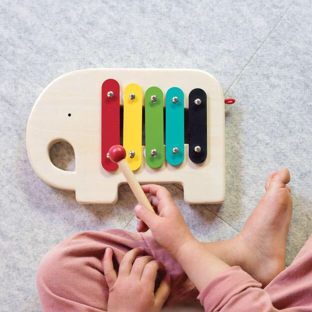 Musical Jumbo Wooden Xylophone, Toy, Petit Collage - Purr Petite